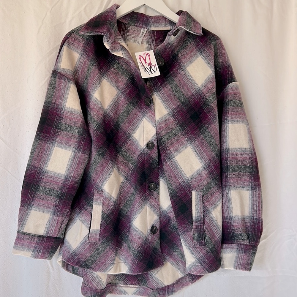 Women’s Button Up Flannel